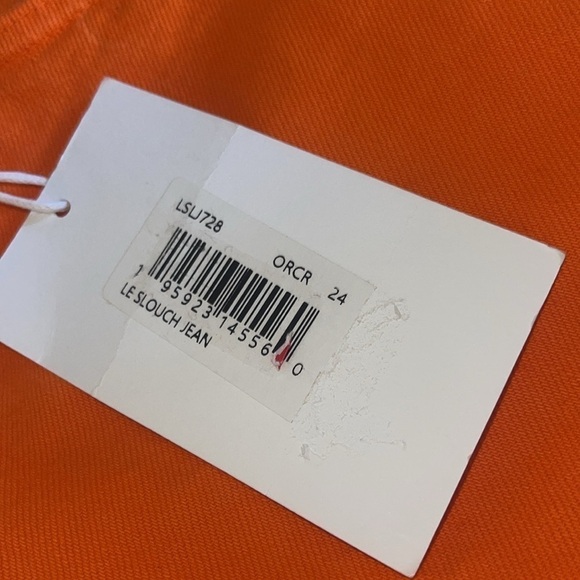 FRAME
Le Slouch High Waist Straight Leg Jeans -
Orange Crush - Picture 6 of 14